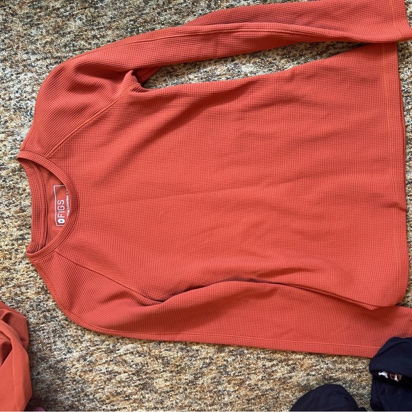 Figs Dirty Chai scrub set and waffle underscrub XS (XS petite bottoms) - Picture 7 of 8